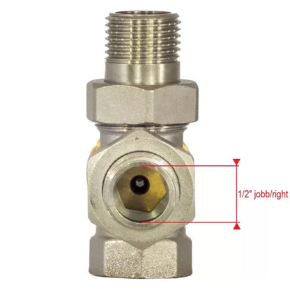 Háromjáratú szelep Fan Coilhoz 1/2" K,K,B